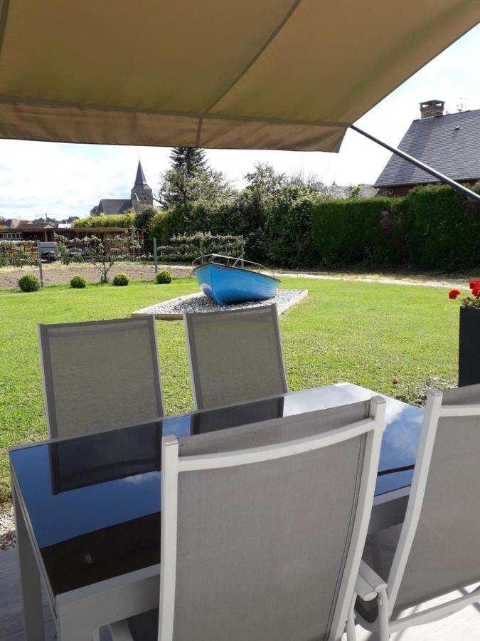 L'Abri Des Ames Apartment Gerponville Bagian luar foto