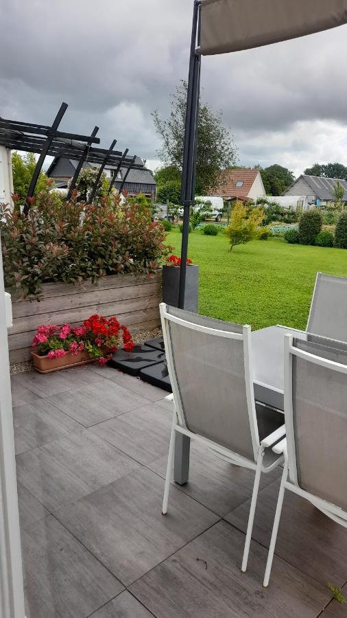L'Abri Des Ames Apartment Gerponville Bagian luar foto