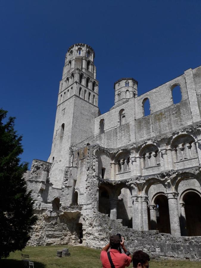 L'Abri Des Ames Apartment Gerponville Bagian luar foto